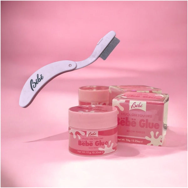 Brow glue & comb duo – Bëbë cosmetics Ltd